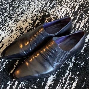 Berluti Men’s Leather Loafers - Black - 11